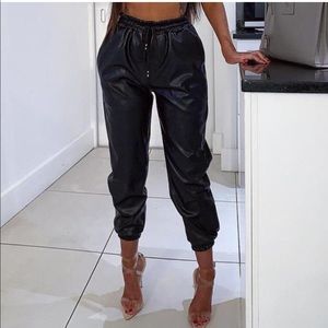 Faux Leather pants